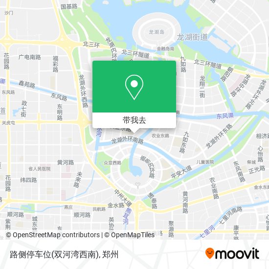 路侧停车位(双河湾西南)地图