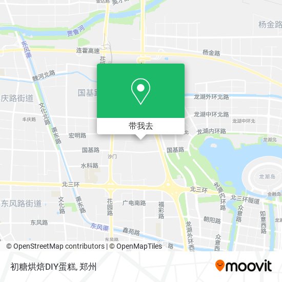 初糖烘焙DIY蛋糕地图