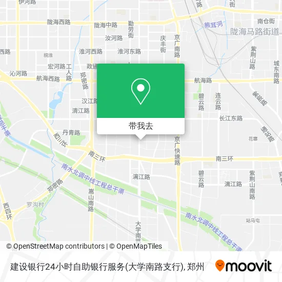 建设银行24小时自助银行服务(大学南路支行)地图