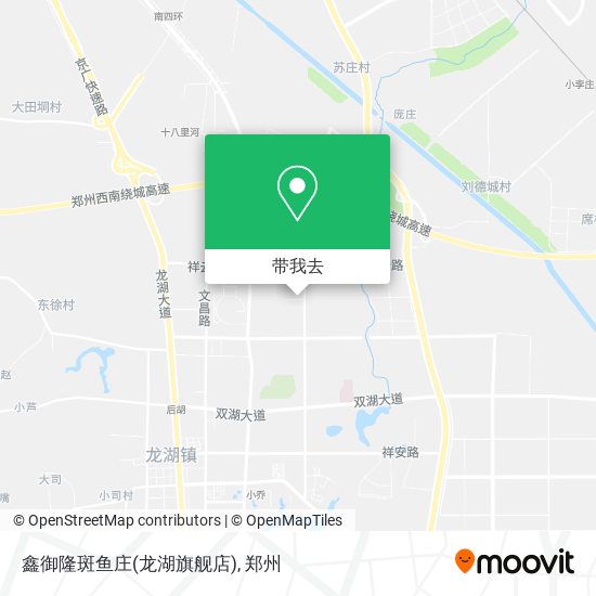 鑫御隆斑鱼庄(龙湖旗舰店)地图