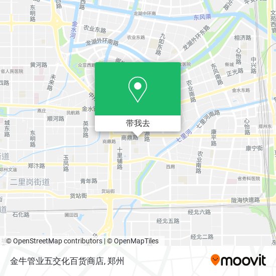 金牛管业五交化百货商店地图