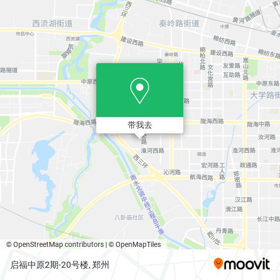 启福中原2期-20号楼地图