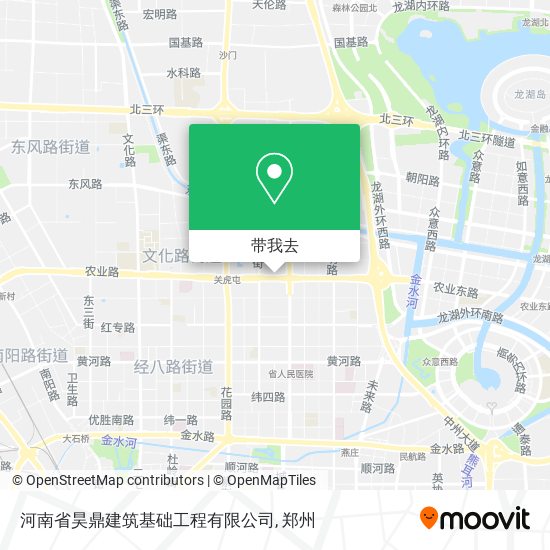 河南省昊鼎建筑基础工程有限公司地图