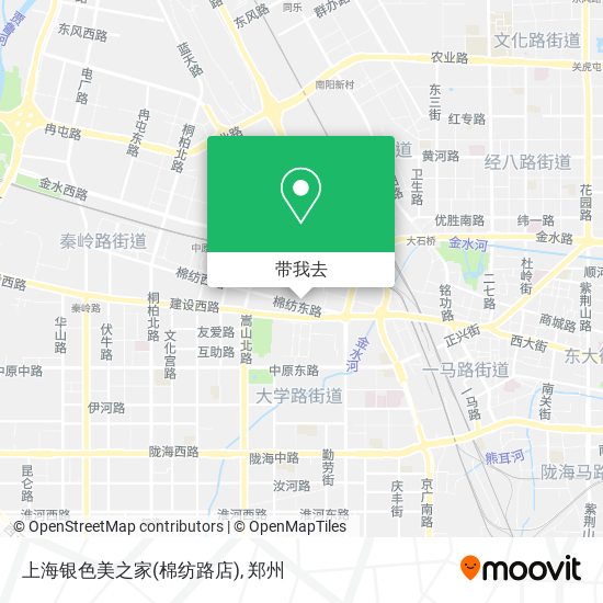 上海银色美之家(棉纺路店)地图