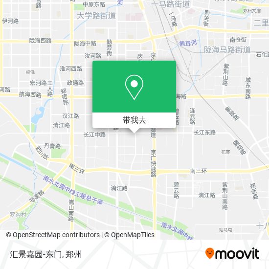 汇景嘉园-东门地图