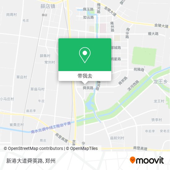 新港大道舜英路地图