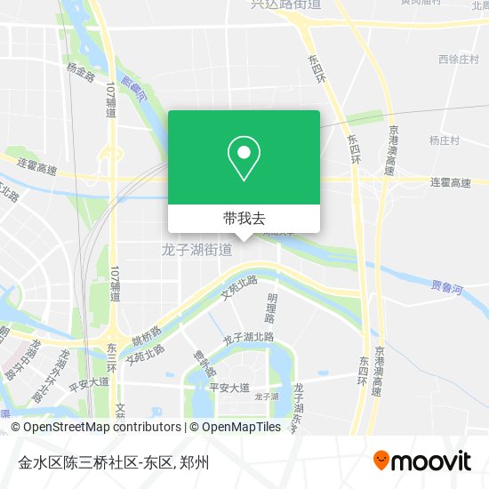 金水区陈三桥社区-东区地图
