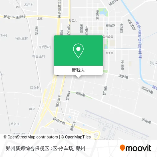 郑州新郑综合保税区D区-停车场地图