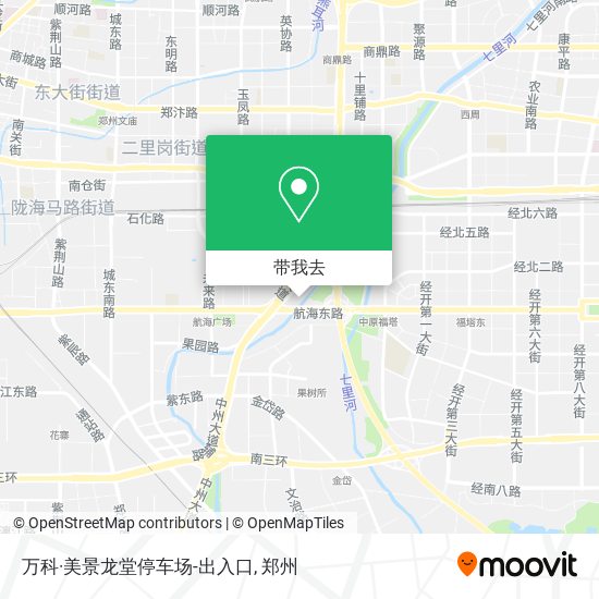 万科·美景龙堂停车场-出入口地图