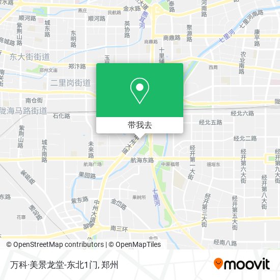 万科·美景龙堂-东北1门地图