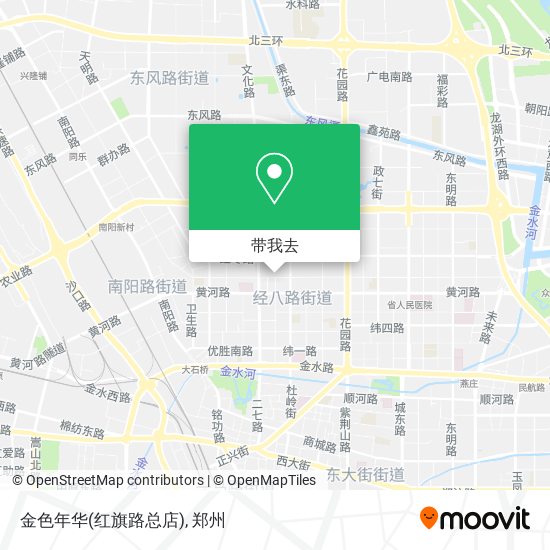 金色年华(红旗路总店)地图