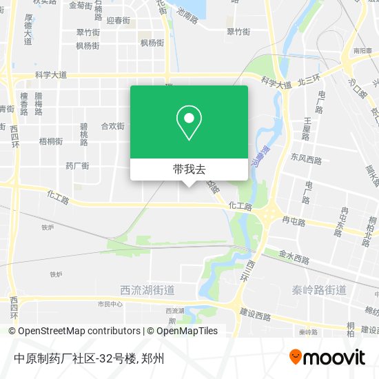 中原制药厂社区-32号楼地图