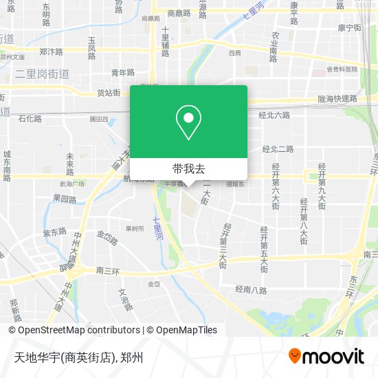 天地华宇(商英街店)地图