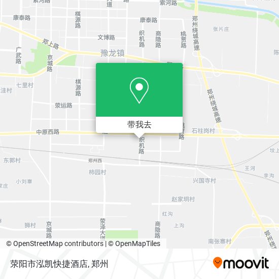 荥阳市泓凯快捷酒店地图