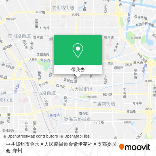 中共郑州市金水区人民路街道金紫伊苑社区支部委员会地图