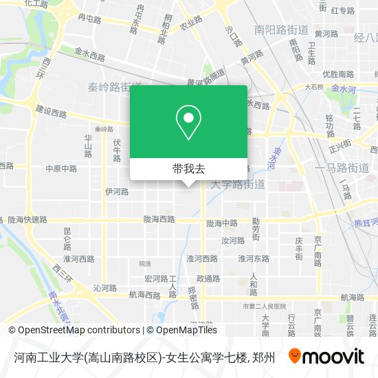 河南工业大学(嵩山南路校区)-女生公寓学七楼地图