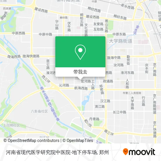 河南省现代医学研究院中医院-地下停车场地图