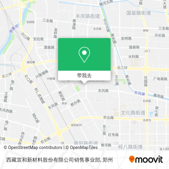 西藏宣和新材料股份有限公司销售事业部地图
