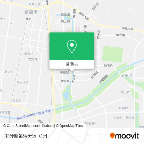 苑陵路银港大道地图
