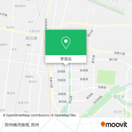 郑州梅河旅馆地图