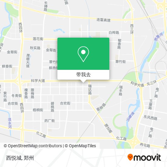 西悦城地图
