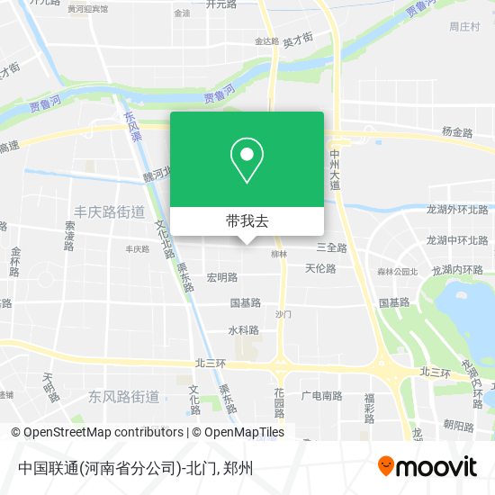 中国联通(河南省分公司)-北门地图