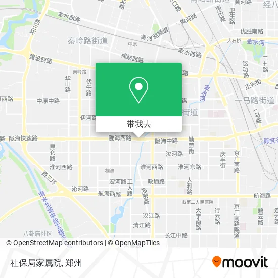 社保局家属院地图