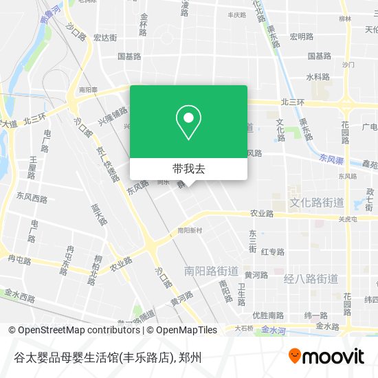 谷太婴品母婴生活馆(丰乐路店)地图