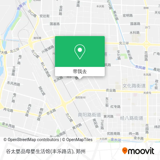 谷太婴品母婴生活馆(丰乐路店)地图