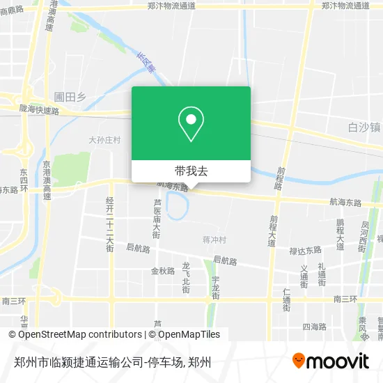 郑州市临颍捷通运输公司-停车场地图