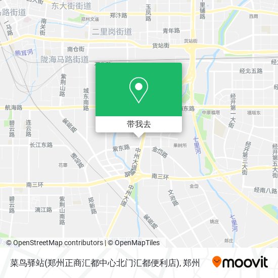 菜鸟驿站(郑州正商汇都中心北门汇都便利店)地图