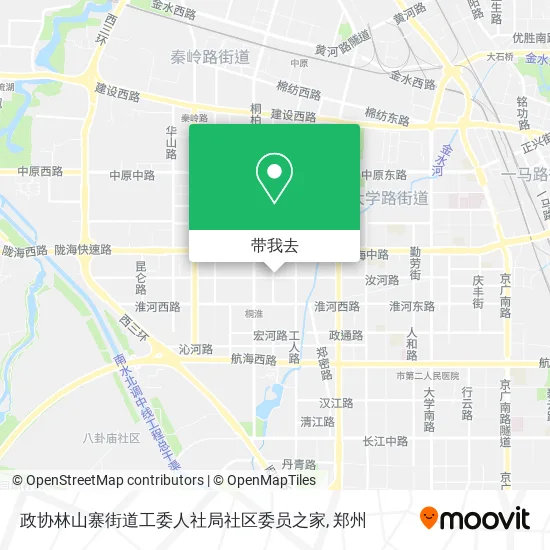 政协林山寨街道工委人社局社区委员之家地图