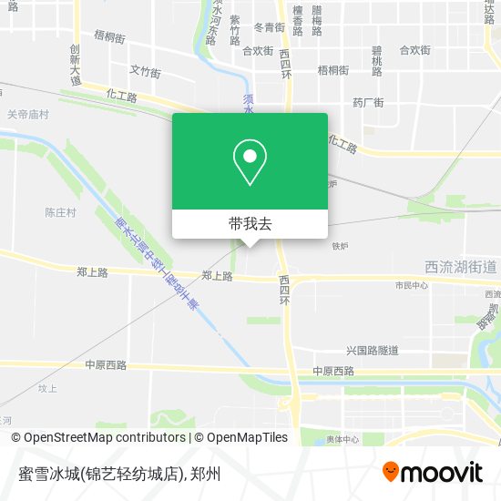 蜜雪冰城(锦艺轻纺城店)地图
