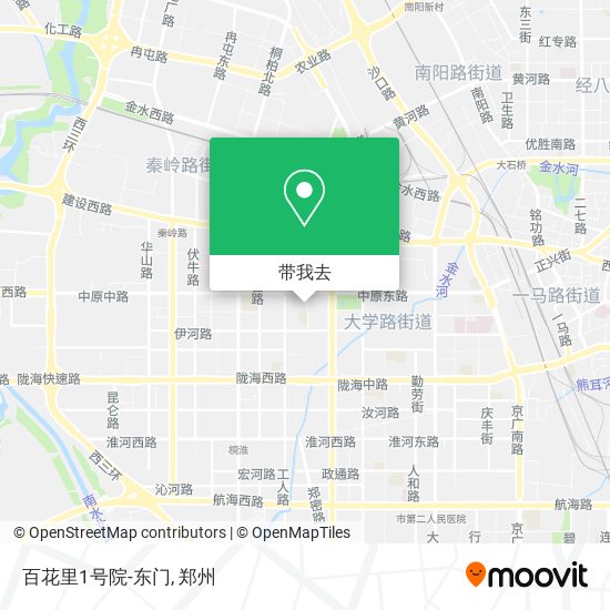 百花里1号院-东门地图