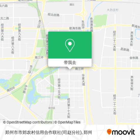 郑州市市郊农村信用合作联社(司赵分社)地图