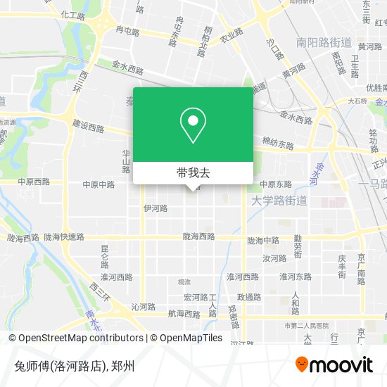 兔师傅(洛河路店)地图