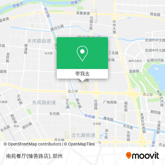 南苑餐厅(臻善路店)地图