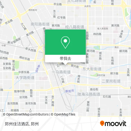 郑州佳洁酒店地图