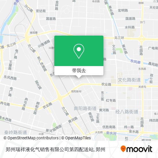 郑州瑞祥液化气销售有限公司第四配送站地图
