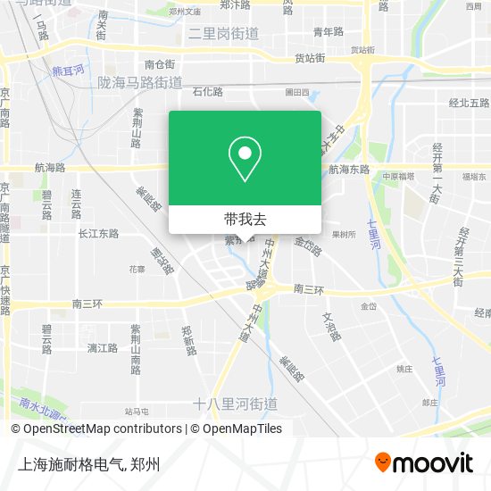 上海施耐格电气地图