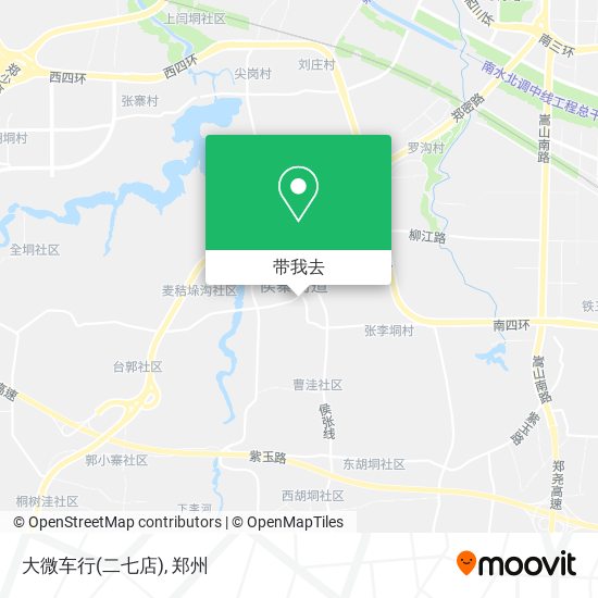 大微车行(二七店)地图