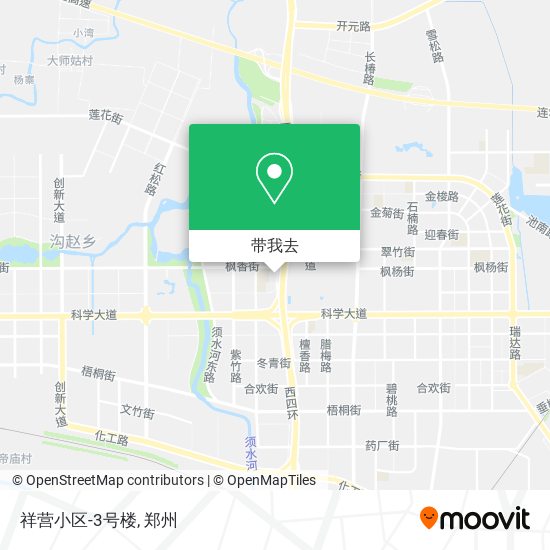 祥营小区-3号楼地图