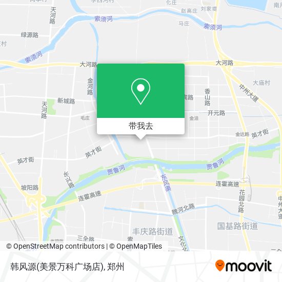 韩风源(美景万科广场店)地图