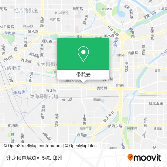 升龙凤凰城C区-5栋地图