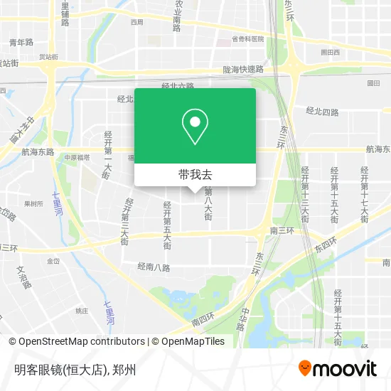 明客眼镜(恒大店)地图