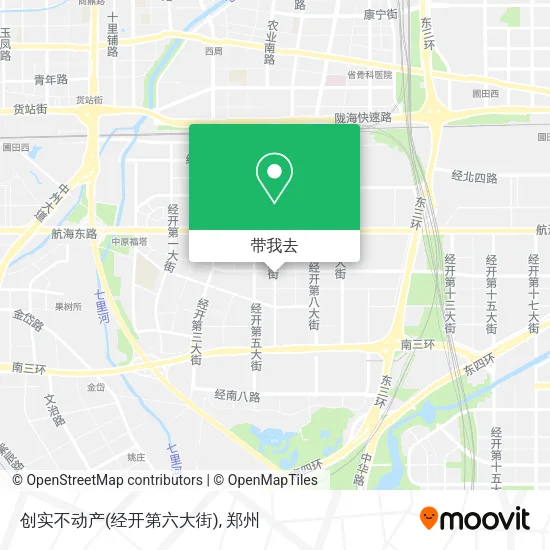 创实不动产(经开第六大街)地图