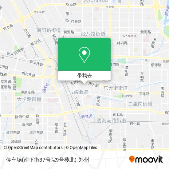 停车场(南下街37号院9号楼北)地图