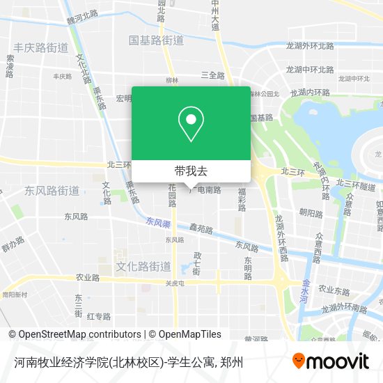 河南牧业经济学院(北林校区)-学生公寓地图