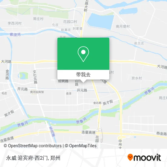 永威·迎宾府-西2门地图
