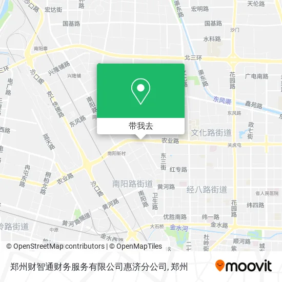 郑州财智通财务服务有限公司惠济分公司地图